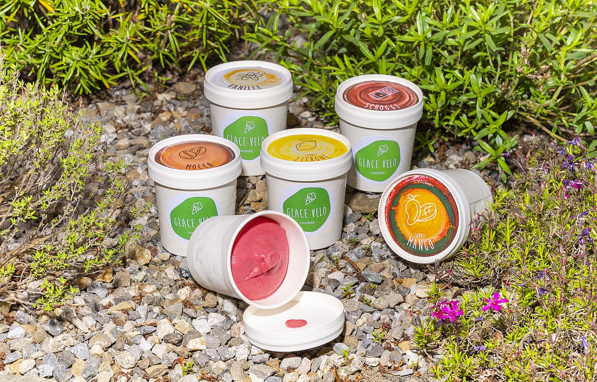 hausgemachte Glace Restaurant Rossfeld