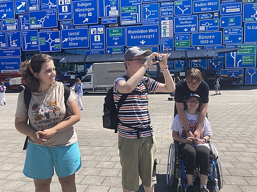 Sommerlager 2025 der besonderen Volksschule der Stiftung Rossfeld 