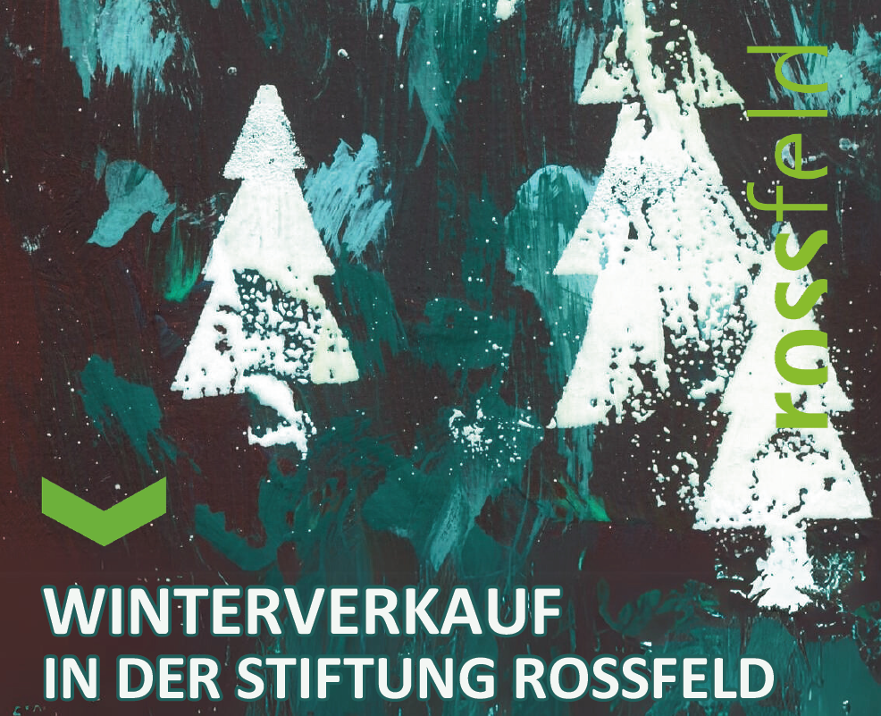 Winterverkauf in der Stiftung Rossfeld