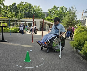 Sommer 2025 Aktivitäten und Sport wie Stafetten