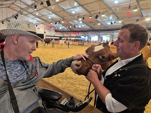 Bewohner und Bewohnerinnen der Stiftung Rossfeld an der BEA 2025