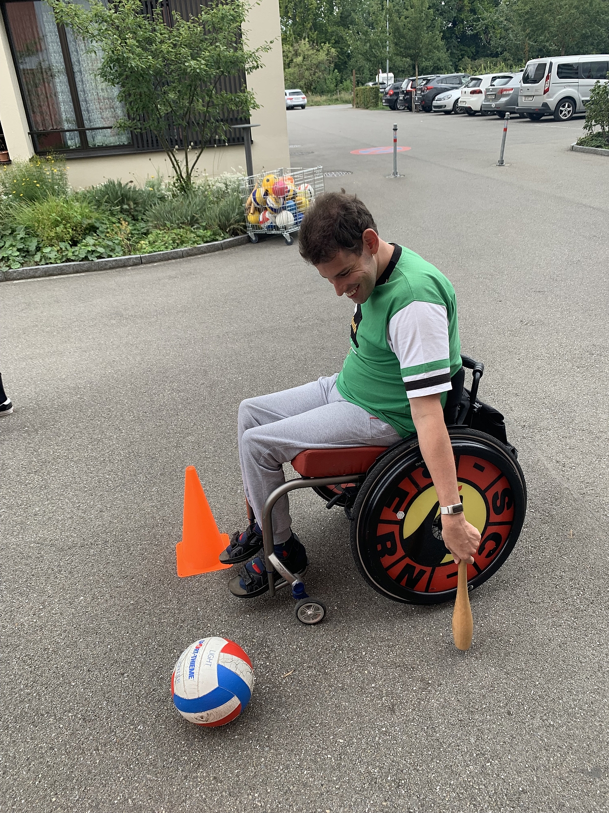 Sportwoche 2024 beim Cricket spielen