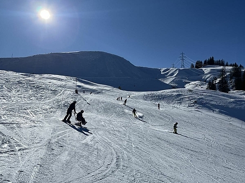 Skilager 2025 der besonderen Volksschule der Stiftung Rossfeld