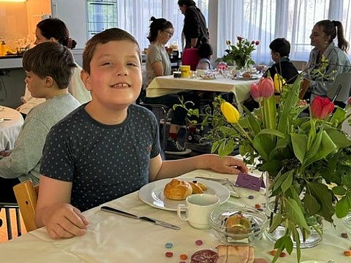 Frühlingszmorge 2025 der besonderen Volksschule der Stiftung Rossfeld