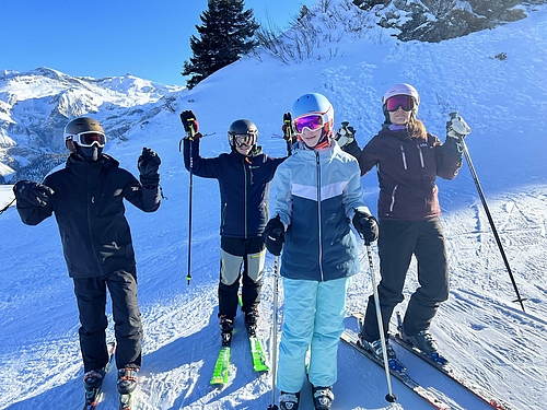 Skilager der Schulbildung Stiftung Rossfeld Lenk Betelberg