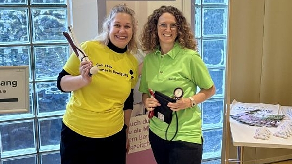 Teilnahme Stiftung Rossfeld am Kantonalen Tag der Gesundheitsberufe