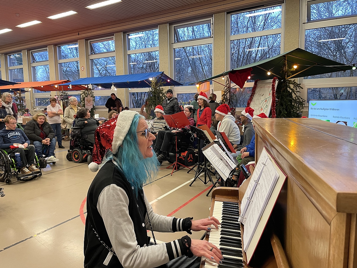 Spendenbazar mit Samichlaus