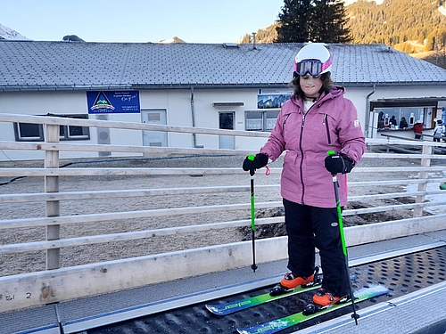 Skilager 2025 der besonderen Volksschule der Stiftung Rossfeld