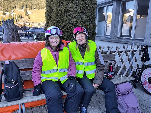 Skilager 2025 der besonderen Volksschule der Stiftung Rossfeld