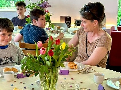 Frühlingszmorge 2025 der besonderen Volksschule der Stiftung Rossfeld