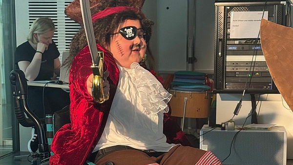 Theaterprojekt Peter Pan in der besonderen Volksschule der Stiftung Rossfeld