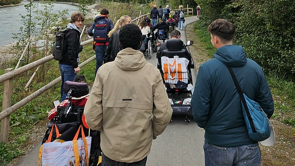 Gemeinsamer Ausflug Klient:innen mit Ramona