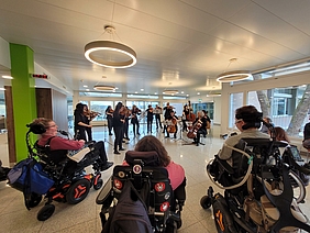 Konzertgeschenk der Camerata Bern in der Stiftung Rossfeld