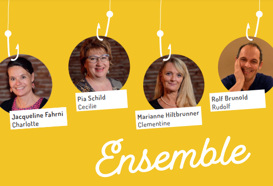 Theaterstück Fisch zu Viert in der MZH Rossfeld