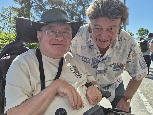 Bewohner und Bewohnerinnen der Stiftung Rossfeld an der BEA 2025