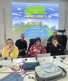 Mincraft Gaming im Rossfeld