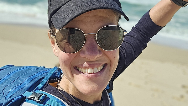 Ramona auf der Pilgerreise 