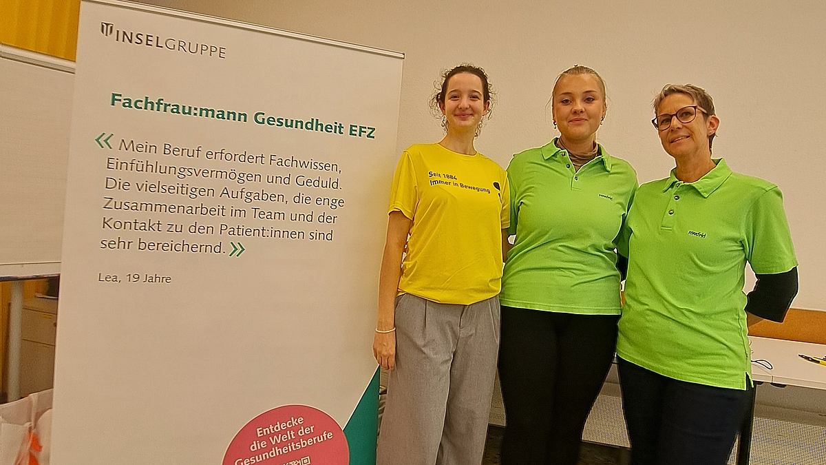 ein Rossfeld Team an den Kantonalen Gesundheitstagen 2026