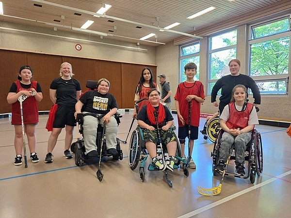 Unihockeytournier der Schulbildung Rossfeld
