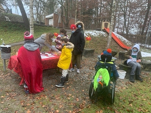 Weihnachtszeit 2021 in der Schulbildung der Stiftung Rossfeld