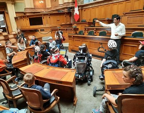 Ausflug Bundeshaus und Muensterplattform