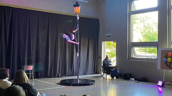 Jubiläumswoche Jahrmarkt mit den Bewohnerinnen und Bewohnern