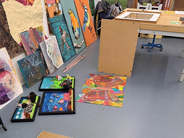 2026 Fasnacht und Kunstwerke aus dem Atelier der Stiftung Rossfeld