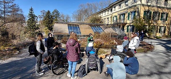 Ausflug in den Botanischen Garten Bern