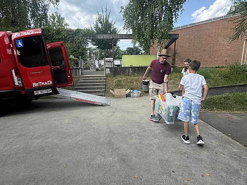 Sommerlager 2025 der besonderen Volksschule der Stiftung Rossfeld 