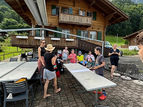 Sommerlager 2025 der besonderen Volksschule der Stiftung Rossfeld 