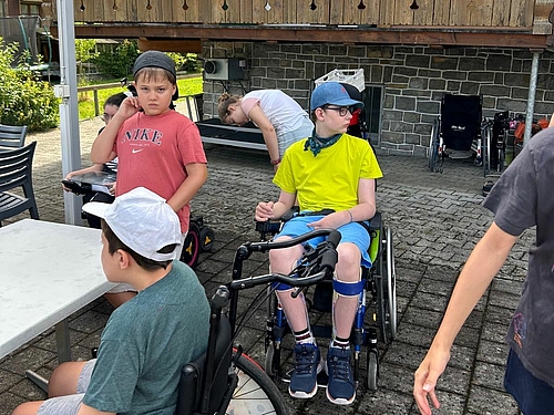 Sommerlager 2025 der besonderen Volksschule der Stiftung Rossfeld 