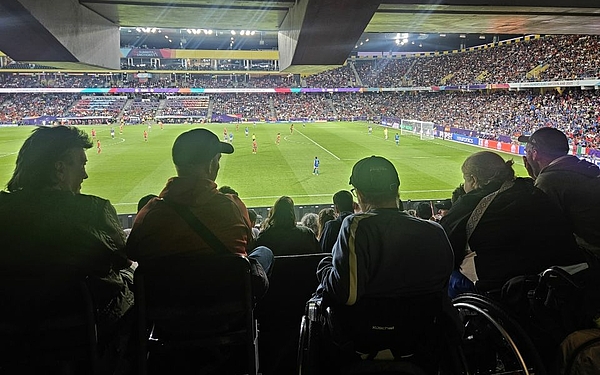 Weuro Spiel Italien gegen Spanien live mitverfolgt im Wankdorf Stadion