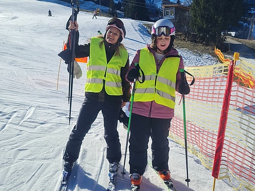 Skilager 2025 der besonderen Volksschule der Stiftung Rossfeld