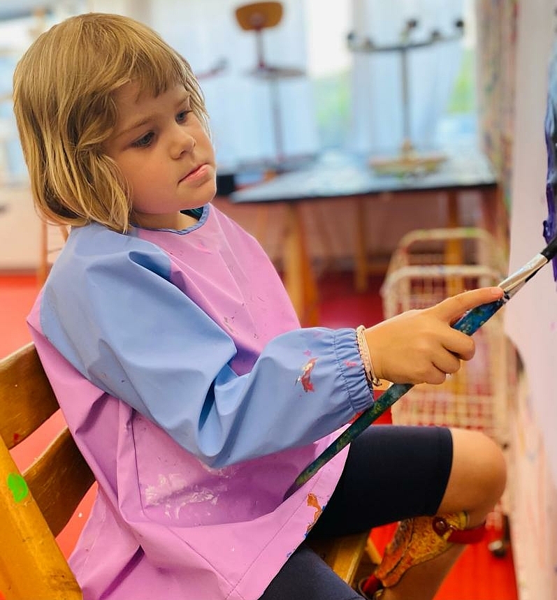 Projektwoche Schulbildung zum Thema Kunsttraeume