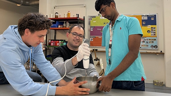 Projektwoche Hygiene Seife und Handcreme selber hergestellt