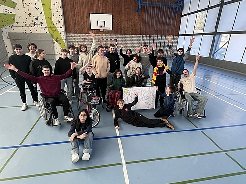 Skilager 2025 der besonderen Volksschule der Stiftung Rossfeld