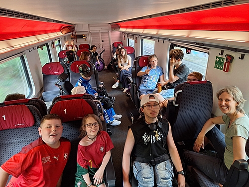 Sommerlager 2025 der besonderen Volksschule der Stiftung Rossfeld 