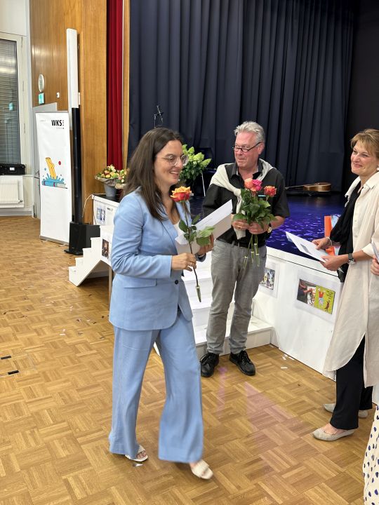 Gratulation zum Lehrabschluss Stiftung Rossfeld